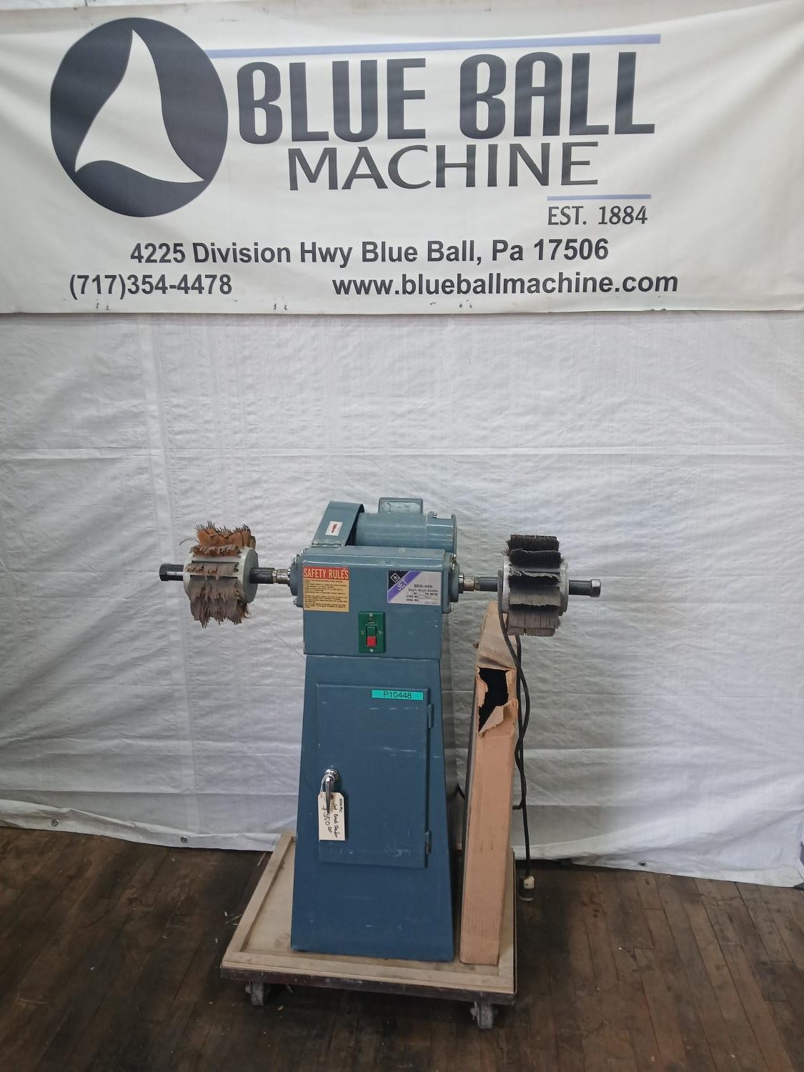 Jet Double Head Brush Sander Image
