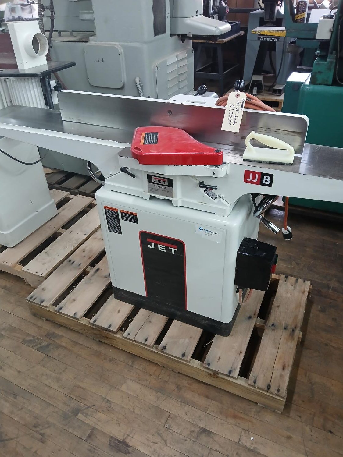 Jet 8 Inch Straight Knife Jointer Image